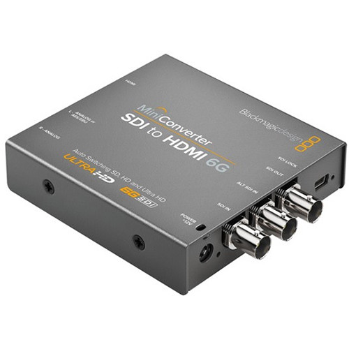Blackmagic Design CONVMBSH4K6G SDI to HDMI 6G Mini Converter