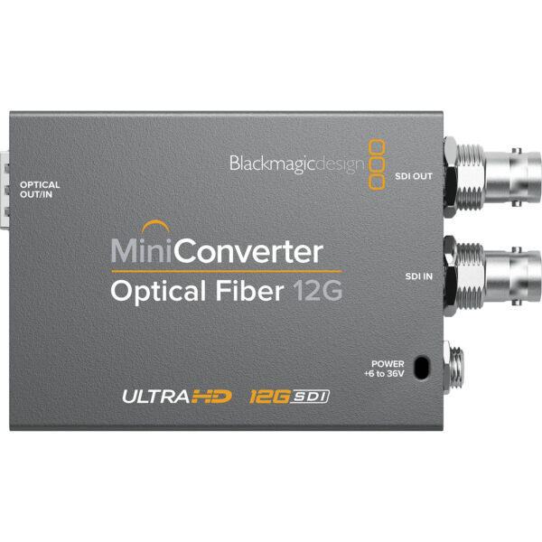 Blackmagic Design CONVMOF12G Mini Converter Optical Fiber 12G-SDI