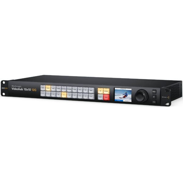 Blackmagic Design VHUBSMAS12G1010 Videohub 10x10 12G Zero-Latency Video Router
