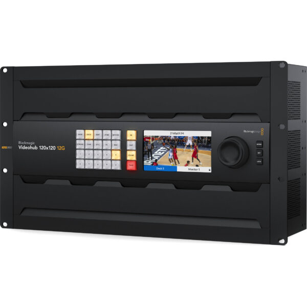 Blackmagic Design VHUBSMAS12G120120 Videohub 120x120 12G Zero-Latency Video Router